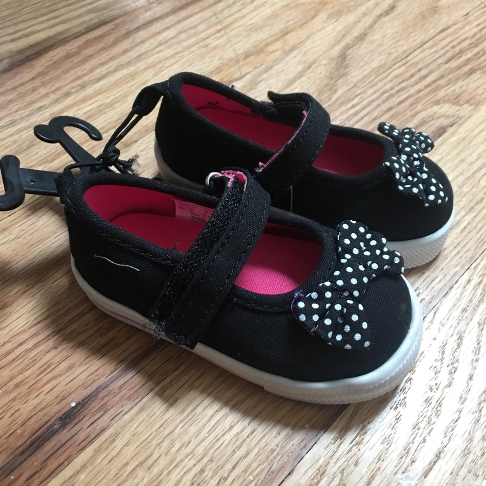 New with tags! Black Babydoll shoes Size 4